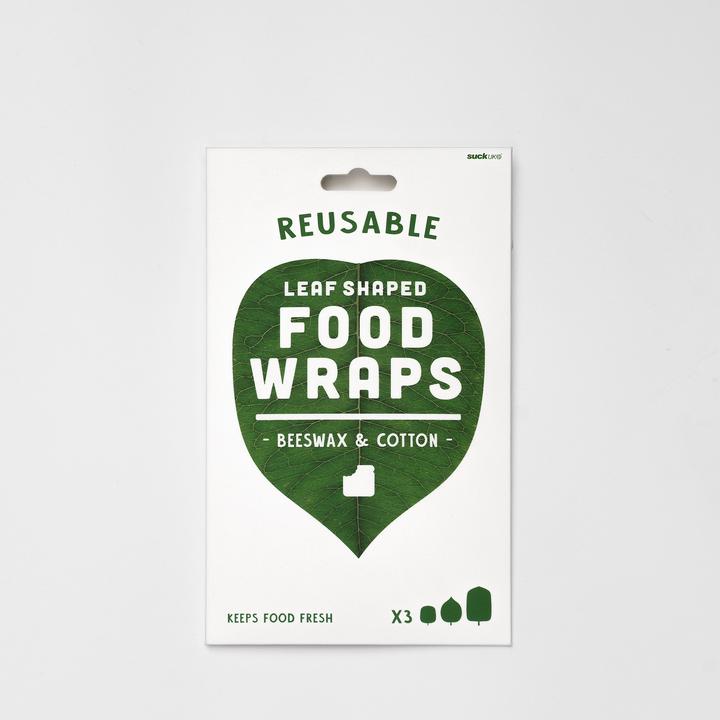 Actual product image Suck UK Leaf Wax Wraps (3 x)