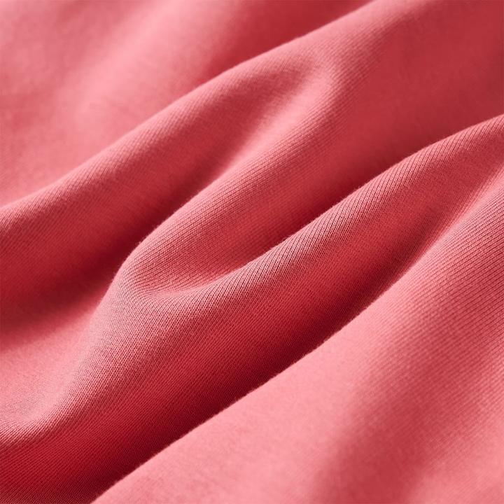 Immagine prodotto VidaXL Maglia con cappuccio per bambini rosa scuro 116,Materiale: 95% cotone (116)