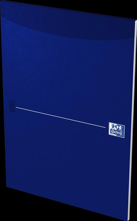Image du produit Oxford Bloc-notes "Original Blue", bleu, 50 feuilles, 90 g/m² (A4, Blanc, Couverture souple)