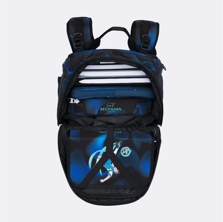 Image du produit Beckmann Sac à dos pour écolier Active Air FLX avec poche réversible (25 l)