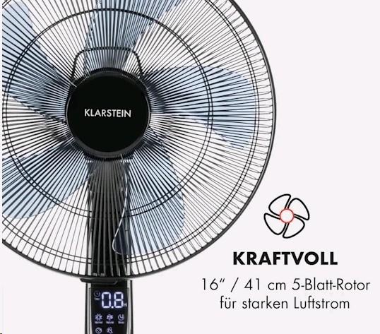 Produktbild Klarstein Silent Storm Standventilator Schwarz