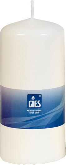 GIES Stumpenkerzen weiss 58 x 130 mm (6 Stk.)