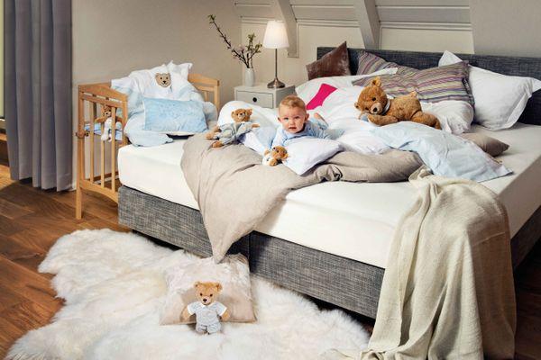 Actual product image Steiff Sleep Good Bear Grip Ring (12 cm)