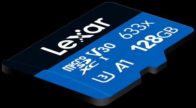 Produktbild Lexar High-Performance 633x microSDHC/microSDXC UHS-I U3 (128 GB, microSDXC, U3, UHS-I)