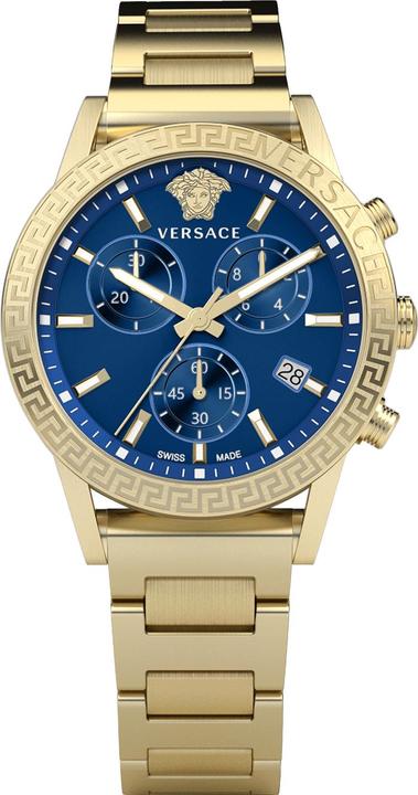 Versace VEKB00722 Sport Tech Lady Chronograph Damenuhr 40mm 5ATM (Sportuhr, 40 mm)