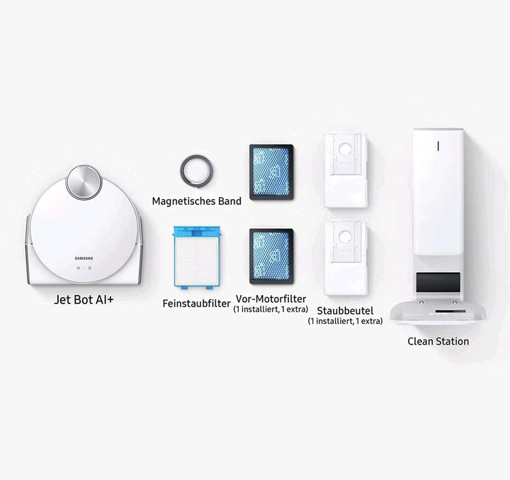 Produktbild Samsung Jet Bot AI+ Roboter-Staubsauger (Saugroboter)