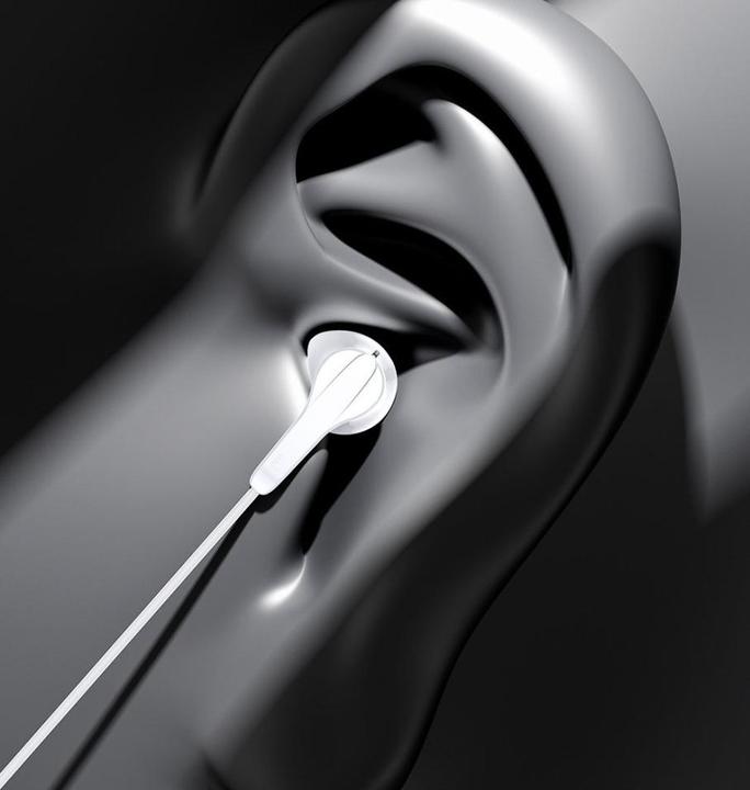 Actual product image PowerGuard USB-C Headset In-Ear Kopfhörer mit Mikrofon & Lautstärkeregler