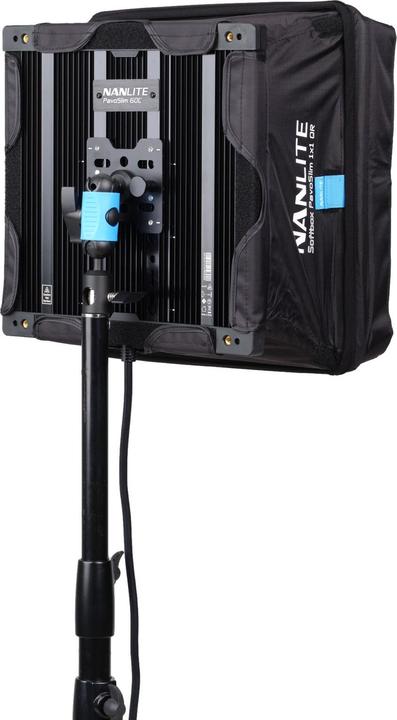 Actual product image Nanlite PavoSlim 60C (Studio light, Surface luminaire, Video light)