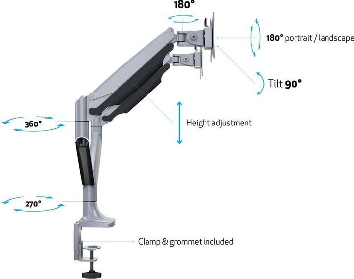 Image du produit Multibrackets M Deskmount (Tables, 27")