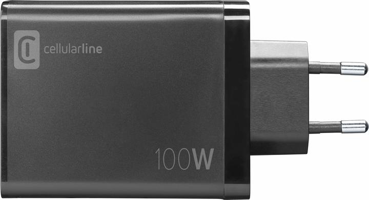 Produktbild Cellularline Multipower Nano 100W Reiselader 4 Port GaN (100 W)