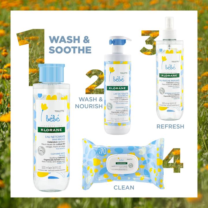 Produktbild Klorane Beruhigendes Reinigungswasser mit Calendula