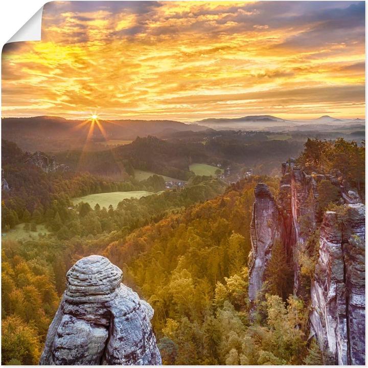 Actual product image Artland Saxon Switzerland Ferdinandstein U4XC (30x30 cm)