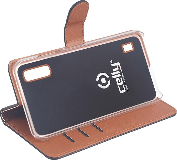 Actual product image Celly Wally Cover for Samsung Galaxy A10 - Black (Samsung Galaxy A10)