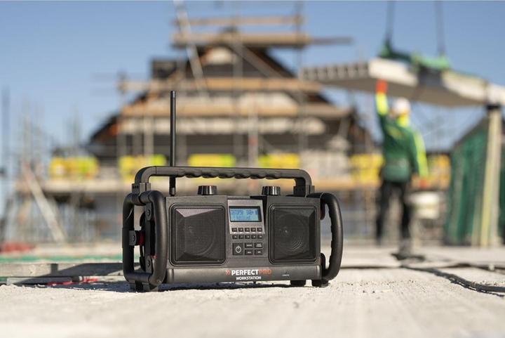 Produktbild PerfectPro Baustellenradio (DAB+, FM, Bluetooth)