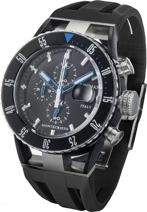 Produktbild Locman Italy Herrenuhr Montecristo Diver Chrono Ref. 0512 (Chronograph, 44 mm)