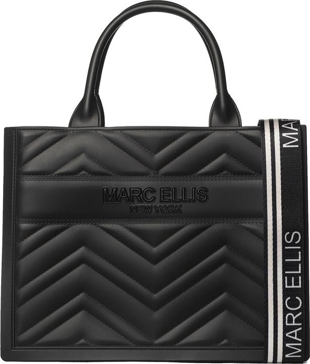 Marc Ellis Damen Handtasche - Modell Novara Ultra - 100% Gummi - 29.5 X 22.0 X 9.0 Cm