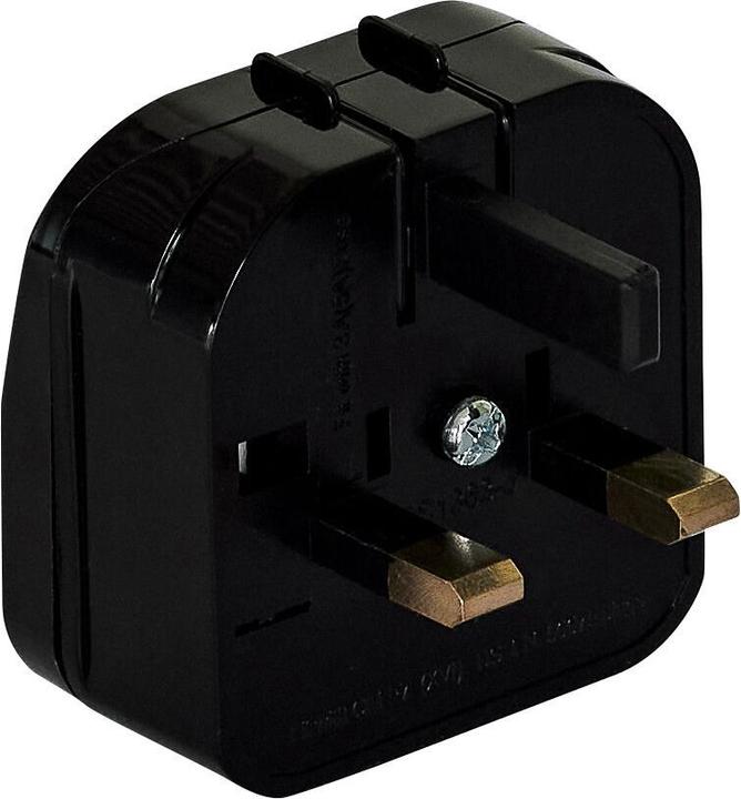 Actual product image Hübsch Adapter UK Power Adapter Black