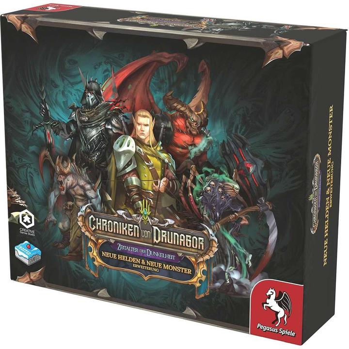 Image du produit Pegasus Chronicles of Drunagor : New Heroes New Monsters (Expansion) (EN) (Allemand)