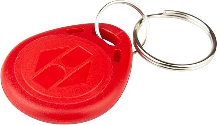 Produktbild JTI 10 x 125 kHz RFID-Smart-Tag - Rot (Schlüsselkarte)