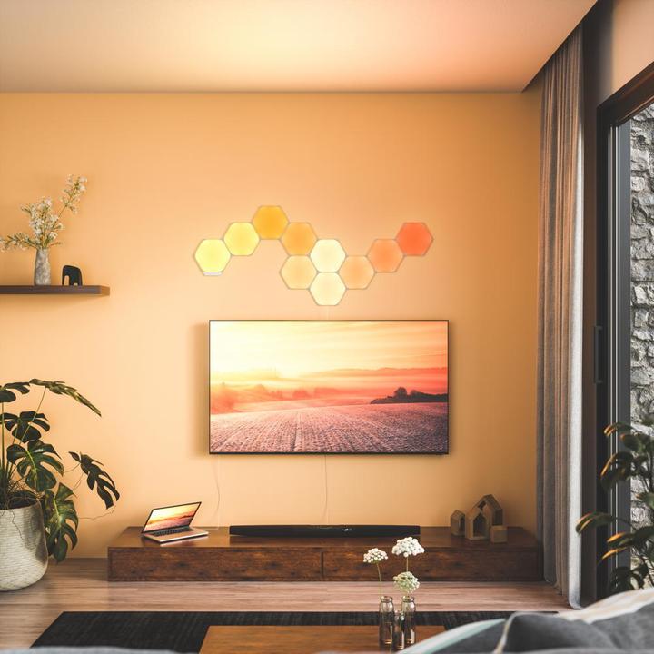 Actual product image Nanoleaf Shapes Hexagons Starter Kit (15x) (100 lm)