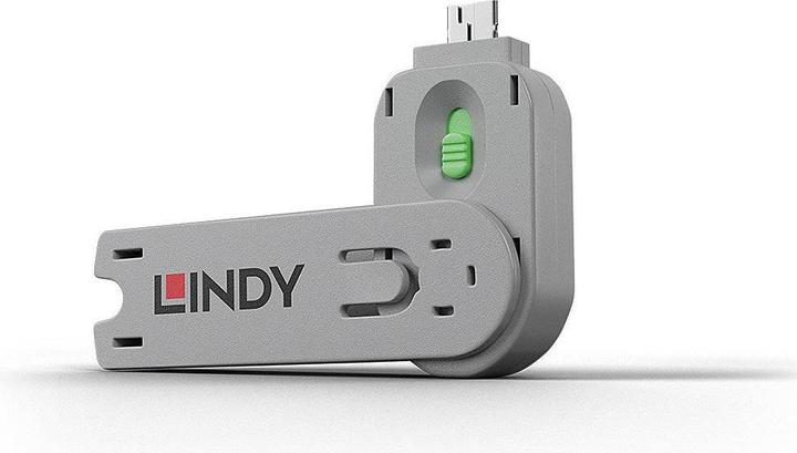 Actual product image Lindy Key for USB port lock