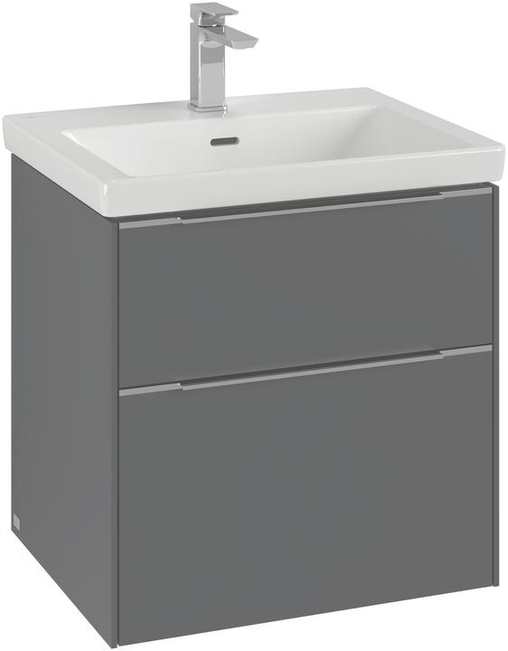 Produktbild Villeroy & Boch Subway 3.0, 572x576x478 mm, Waschbeckenunterschrank, 2 Auszüge, C578L2