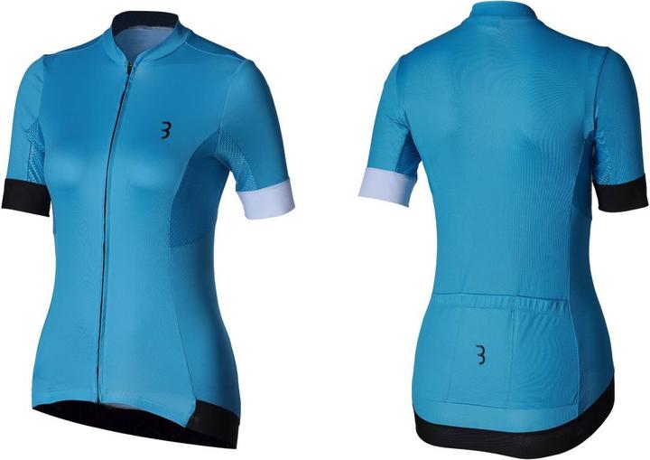 Produktbild BBB Trikot lady Kurzarm Omnium scuba-blau M (M)