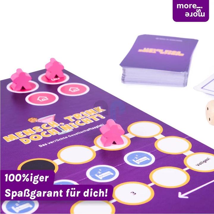 Produktbild More is more Mensch, trink doch nicht! (Deutsch)
