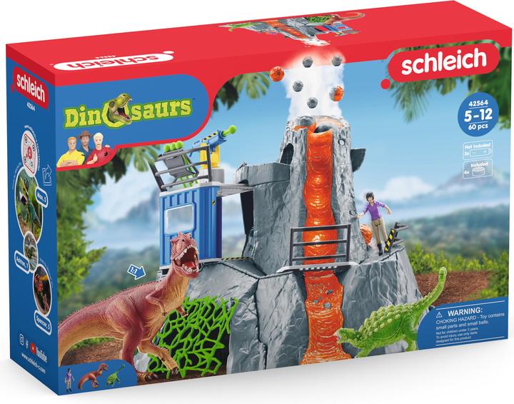 Actual product image Schleich Great Volcano Expedition