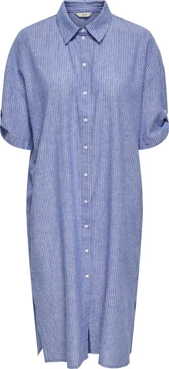 Immagine prodotto JdY Locker geschnitten Hemdkragen Voluminöser Armschnitt Midikleid Kleid (XL)