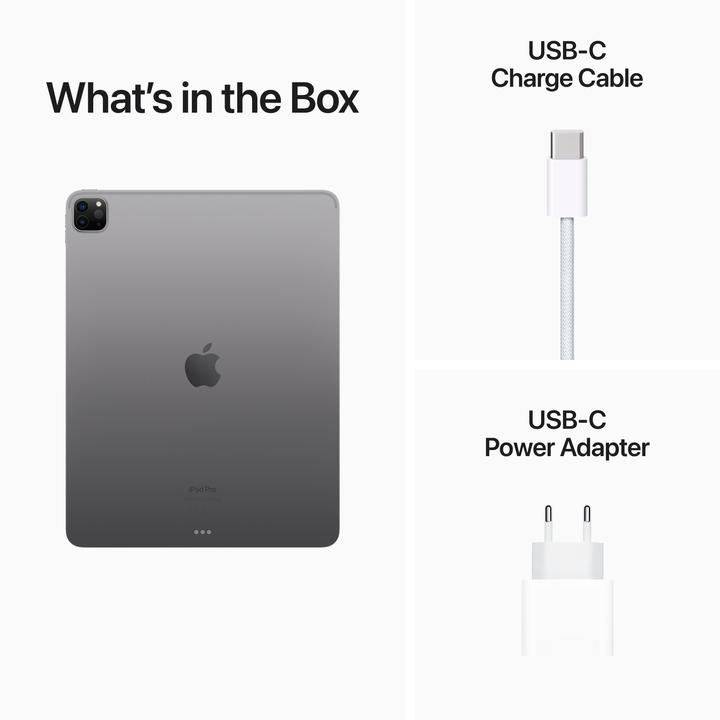 Actual product image Apple iPad Pro 2022 (6th Gen) (WLAN only, 12.90", 128 GB, Space Grey)
