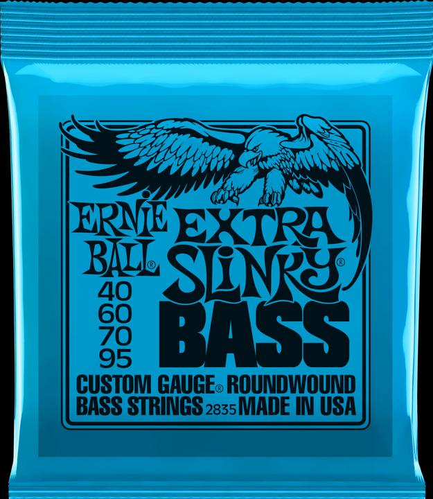 Ernie Ball Extra Slinky (4 x, E-Bass, 0.10")