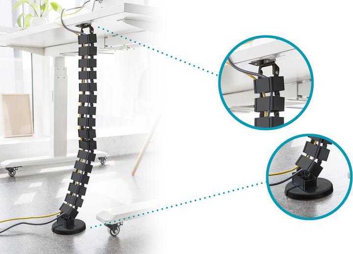 Actual product image Digitus Flexible Cable Routing with Adjustable Length (Cable conduit, 130 cm)