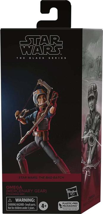 Produktbild Hasbro Star Wars: The Bad Batch Black Series figurine Omega (Mercenary Gear) 15 cm