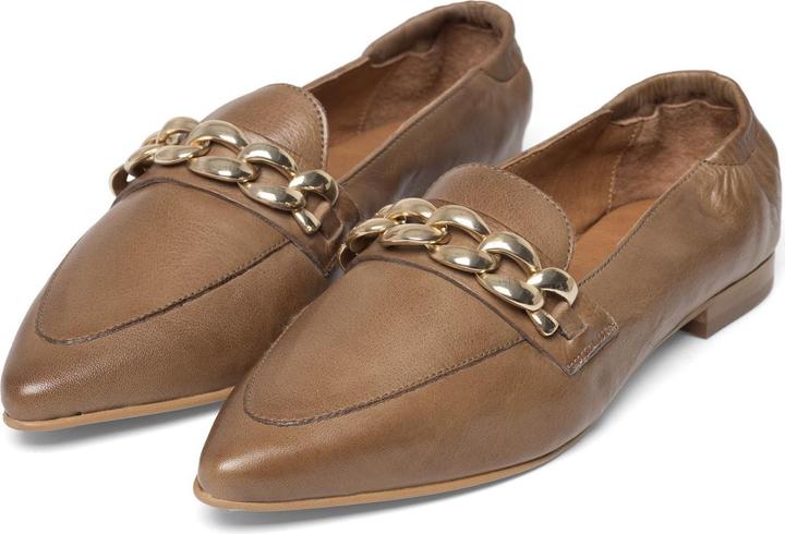 Actual product image Bianco BIATRACEY leather low shoes (38)