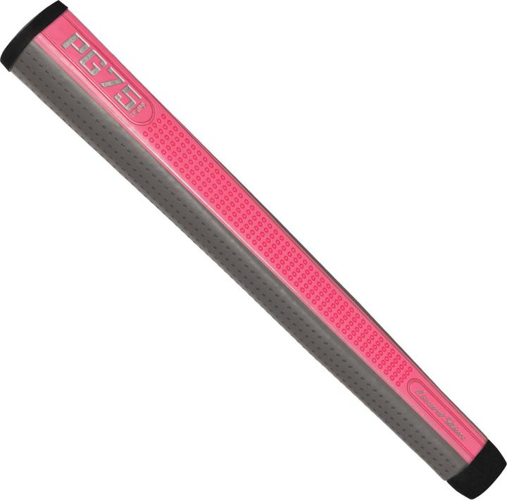 Lizard Skins DSP Ultra Golf Grip - PG75 - Neon Pink/Graphite Gray - 31.9 mm