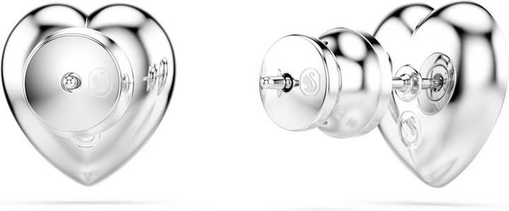 Produktbild Swarovski x Ariana Grande Ohrstecker Verschiedene Schliffe Herz Weiss Rhodiniert (Swarovski Metall)