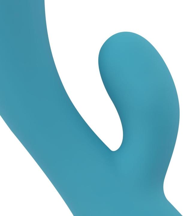 Actual product image Cala Azul Martina Rabbit Vibrator - Azul