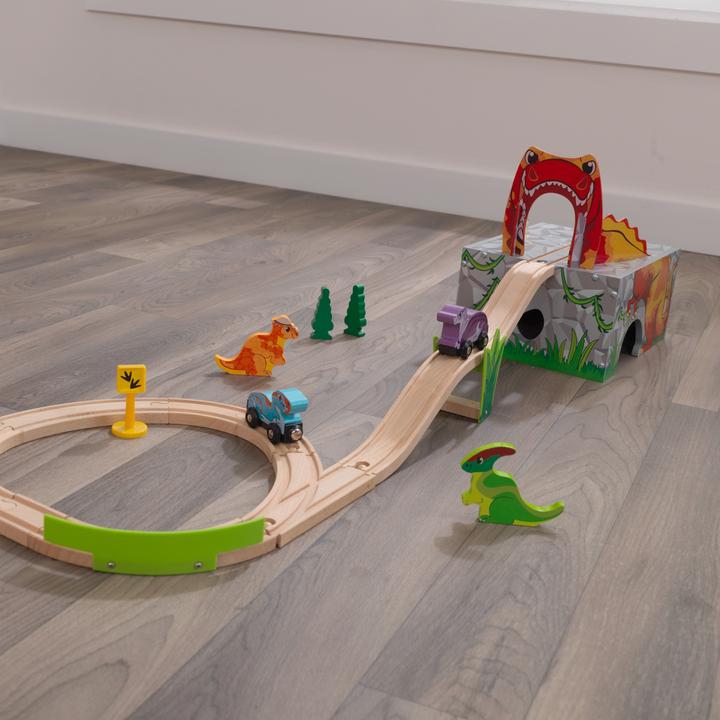 Actual product image KidKraft Adventure Tracks™ Dino-Welt Bebende T-Rex-Höhle