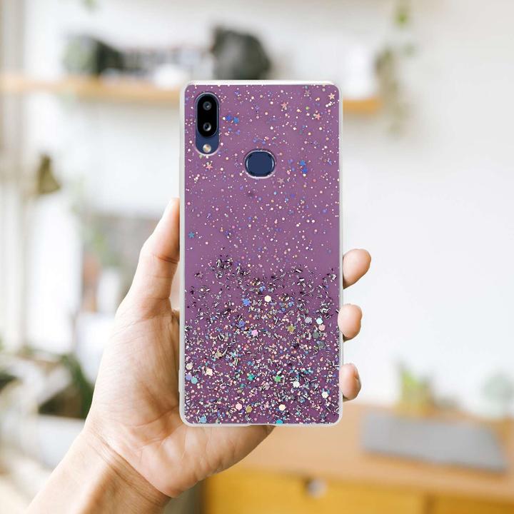 Immagine prodotto Cadorabo Copertura in TPU scintillante (Samsung Galaxy A10s, Samsung Galaxy M01s)