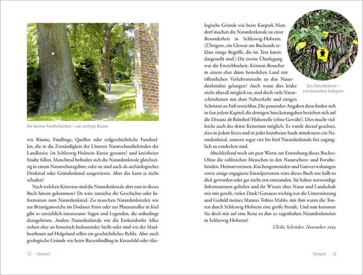 Produktbild 50 sagenhafte Naturdenkmale in Schleswig-Holstein (Deutsch, Ulrike Schröder, 2020)