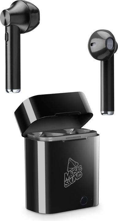 Image du produit Cellularline AQL TWS Écouteurs intra-auriculaires Music Sound pur noir (10 h, Sans fil)