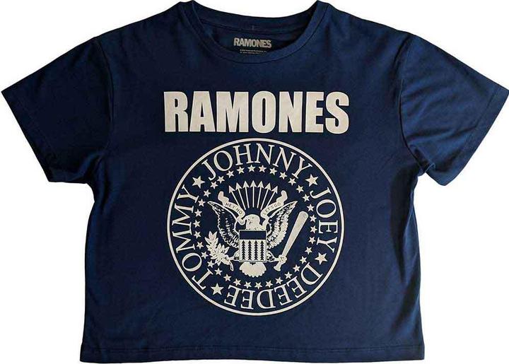 Ramones Presidential Seal Crop Top (Girlie)