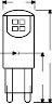 Produktbild Osram Led Pin (G9, 1.90 W, 180 lm, 1 x, F)