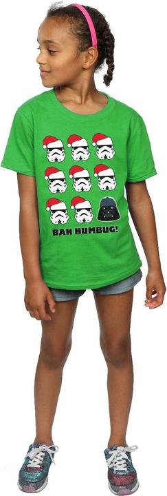 Immagine prodotto Star Wars Christmas Humbug Maglietta Ragazze (140, 146)