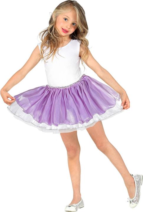 Immagine prodotto Widmann BALLETTRÖCKCHEN AUS SATIN UND TÜLL - VIOLETT / WEISS 4 Schichten