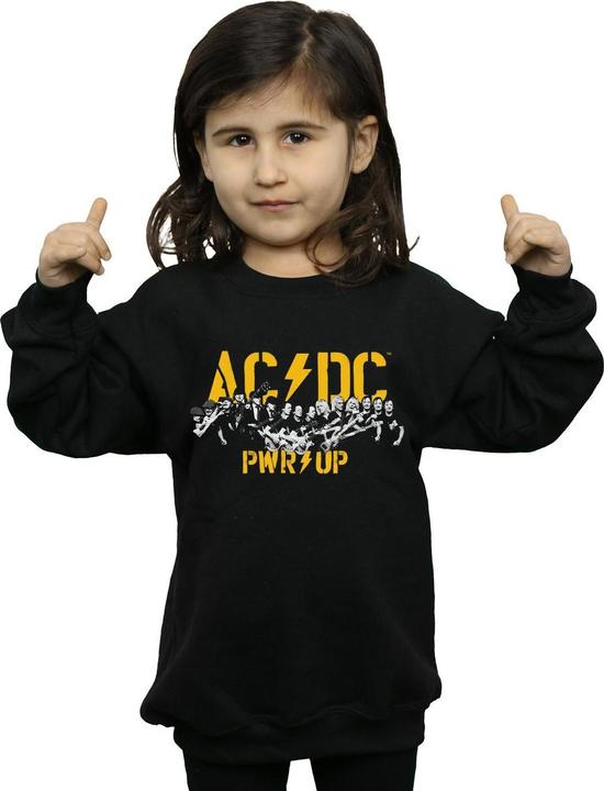Produktbild AC/DC PWR UP Portrait Motion Sweatshirt Mädchen (128)