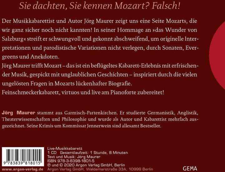 Produktbild Jörg Maurer trifft Mozart (Jörg Maurer, Deutsch)