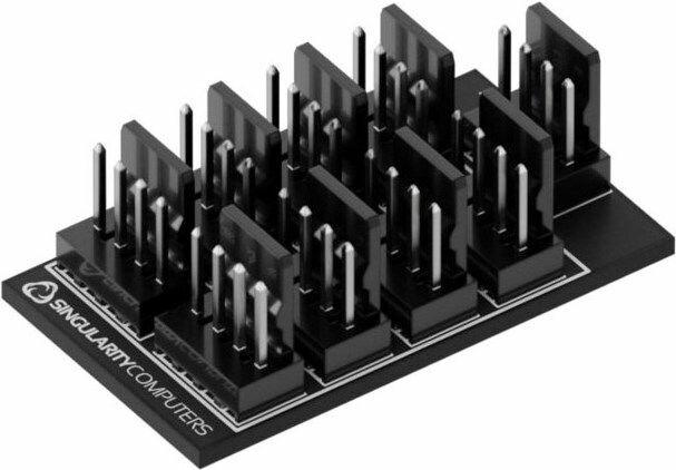 Actual product image Singularity Computers Fan-Node 2x4 Hub (SC-PWM-N-2x4)
