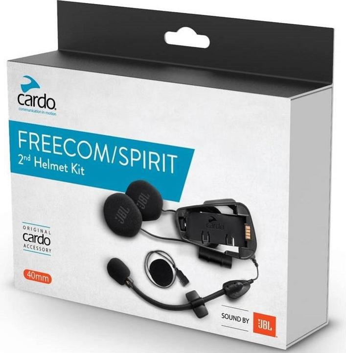 Actual product image Cardo FREECOM-X / SPIRIT 2nd HELMET JBL KIT (Set of 1)